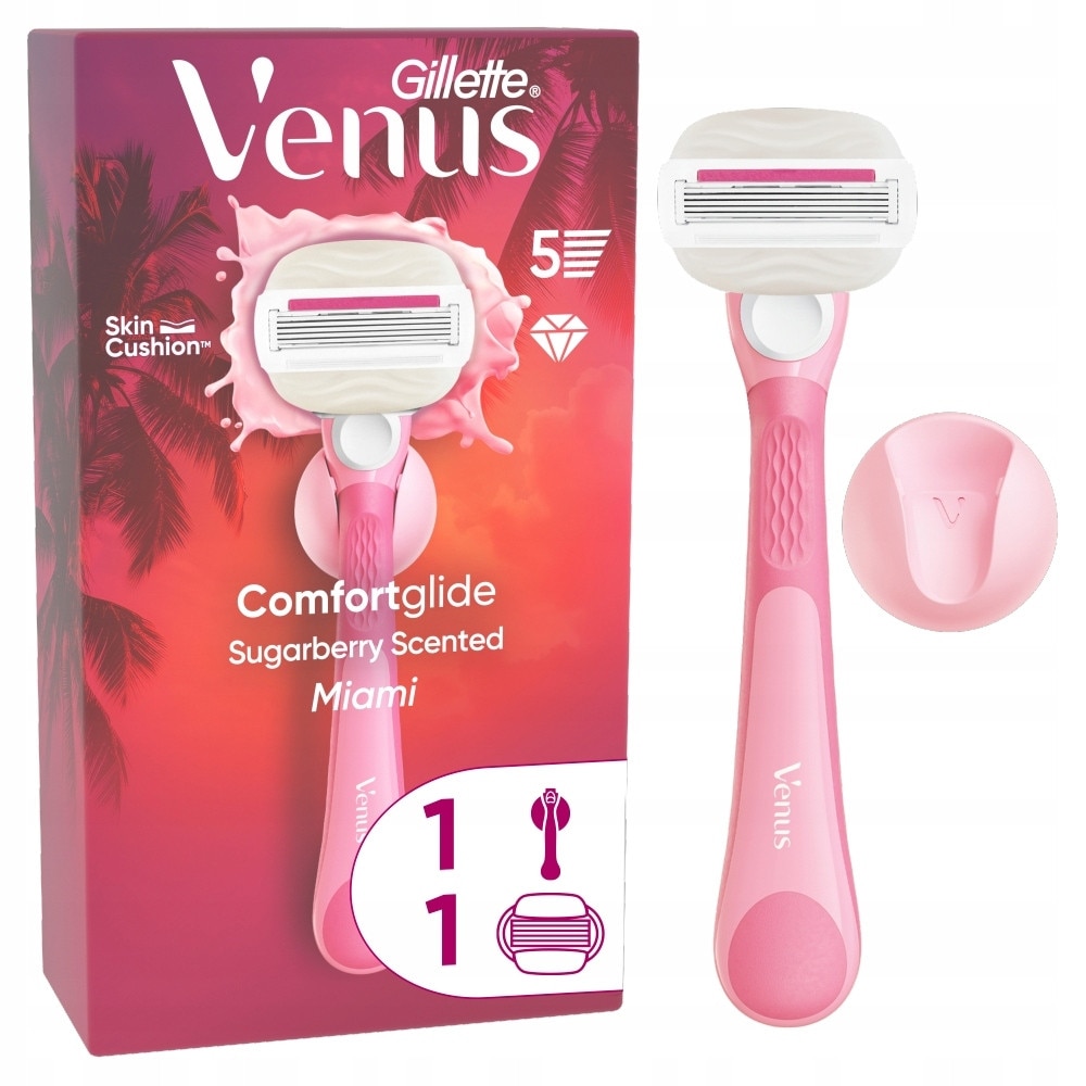 Set aparat de ras Gillette Venus ComfortGlide Sugarberry Miami +