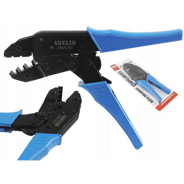 Praska do tulejek ADELID ZBA-50, 25x50mm, ergonomic, cu sistem de blocare