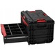 Skrzynka organizatoare Qbrick System ONE 2.0, 2 suflari, 29l, neagra, 587x380x340mm