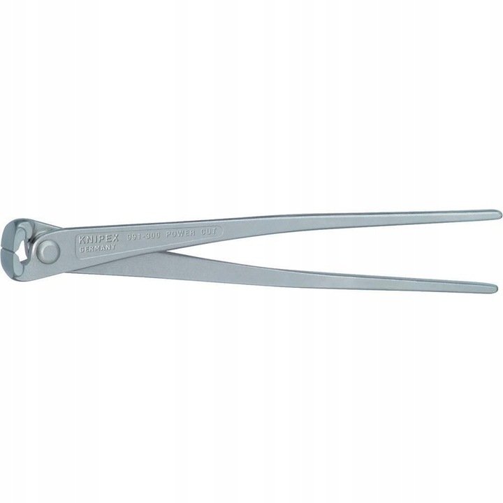 Cleste pentru fier-beton Knipex 99 14 300, cleste de legat, taiere drut 2,0/3,8 mm, otel scule calit 61 HRC, argintiu, 300 mm