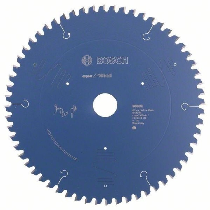 Set discuri de taiere Expert for Wood 254 mm, 60 dinti, 2,4/1,8 mm, 7500 rpm