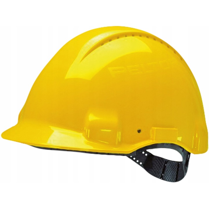 3M G3000 CUV védősisak, szellőző, sárga, 180°-ban elforgatható, ABS anyag