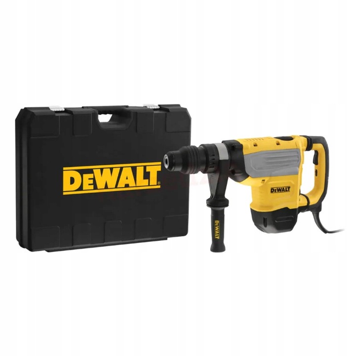 Перфоратор DeWalt SDS-Max 1600W, 13.3J, 48мм, със система за поглъщане на вибрациите, с куфар за транспорт