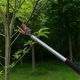 Teleszkópos ágvágó olló, Zola, 100 cm hosszúság, ergonomikus fogantyú, 90°-os vágásszög beállítás, piros/ezüst