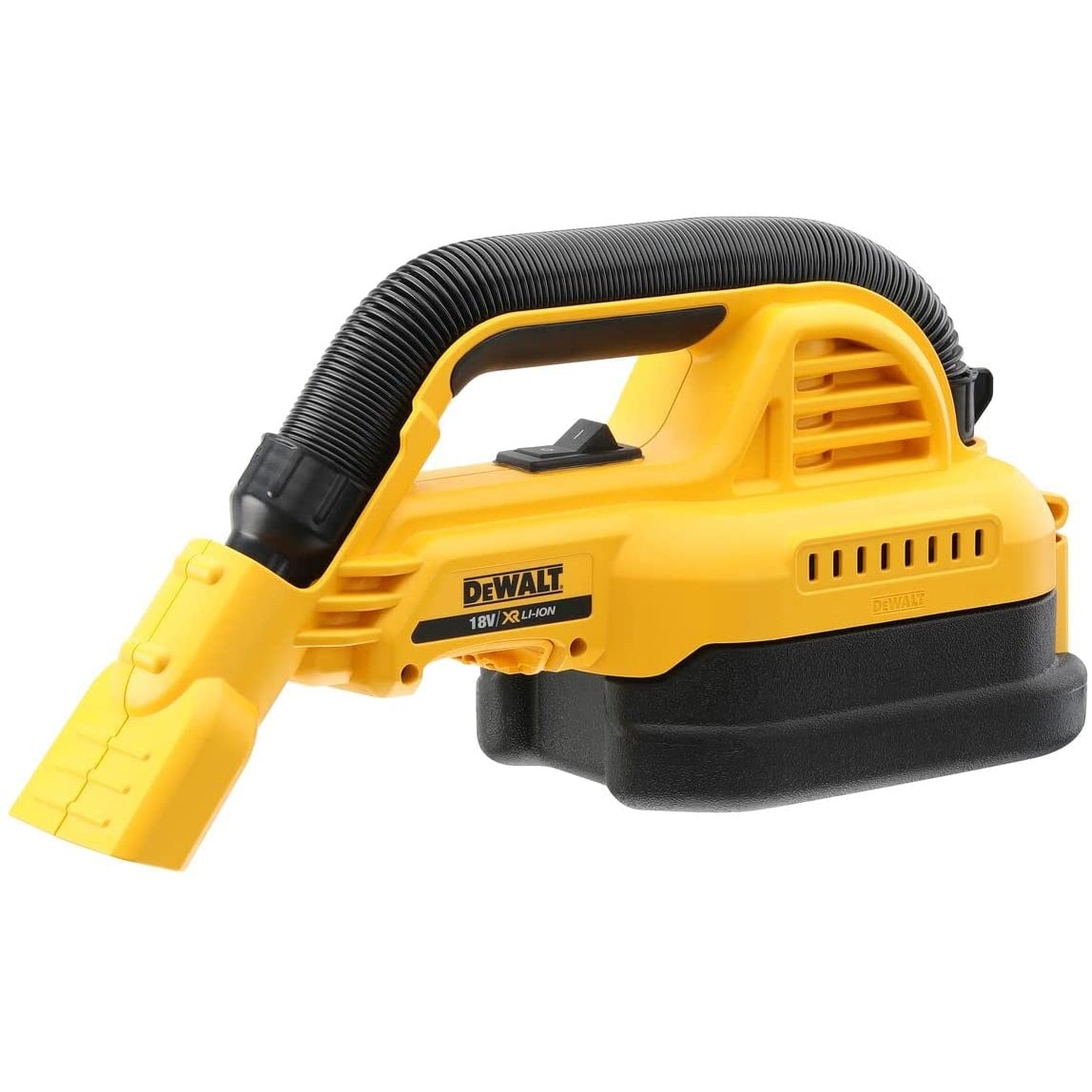 Aspirator industrial DeWALT DCV517, 180 W, 1,9L, furtun cauciuc 1m, fără acumulator și încărcător