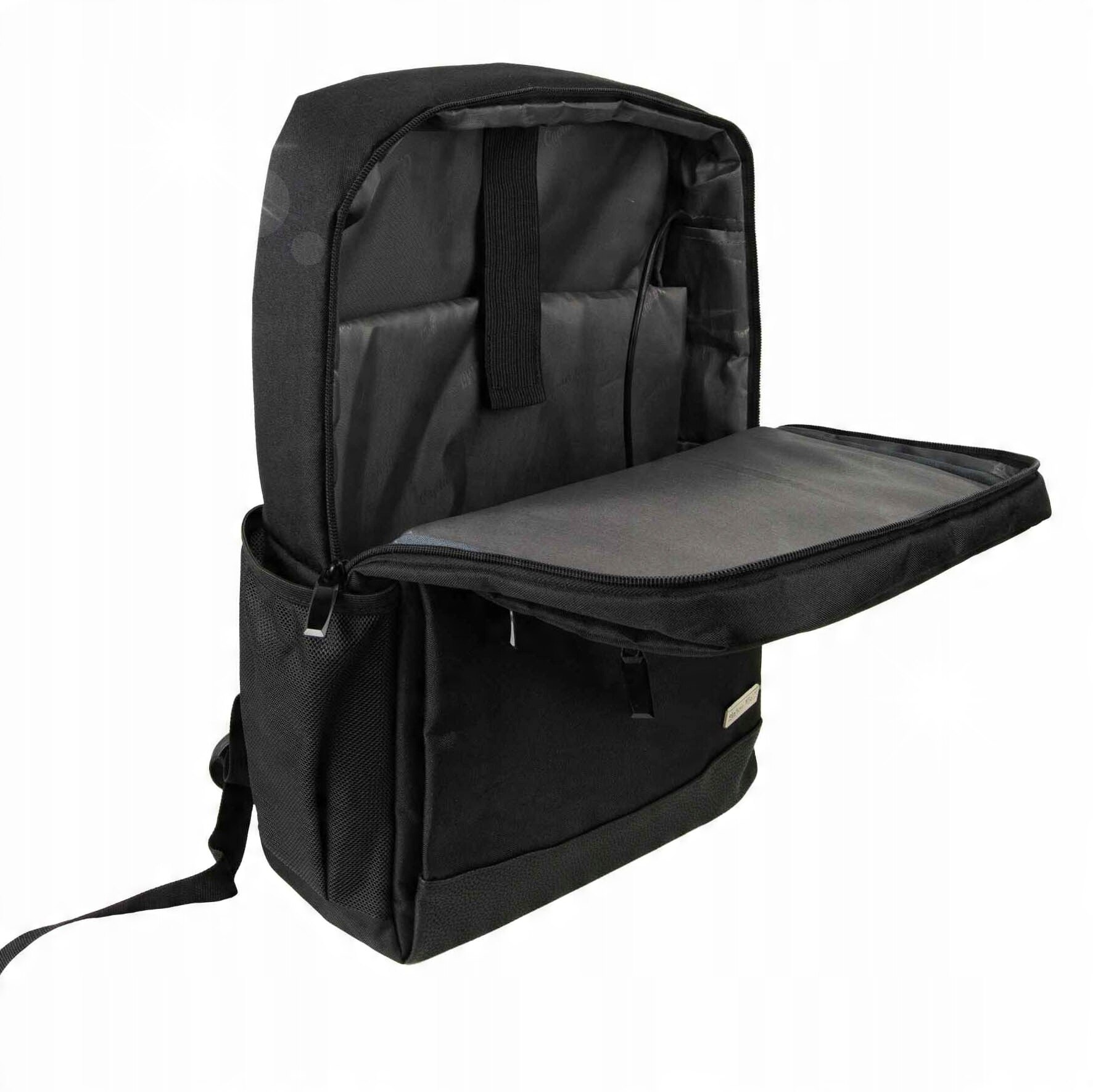 Rucsac urban Captain Mike pentru laptop 13L, 33x10,5x41,5cm, cu USB, pentru laptop 15,6"