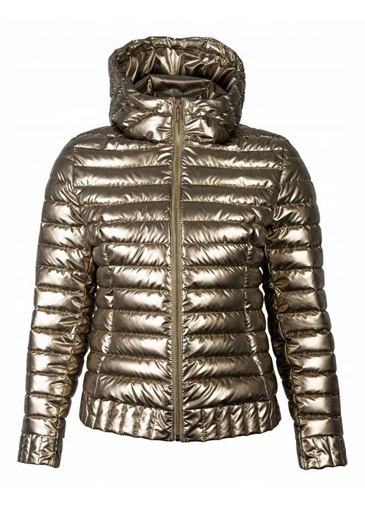 Geaca de tranzitie primavara, Captain Mike, auriu, matlasata, pentru femei