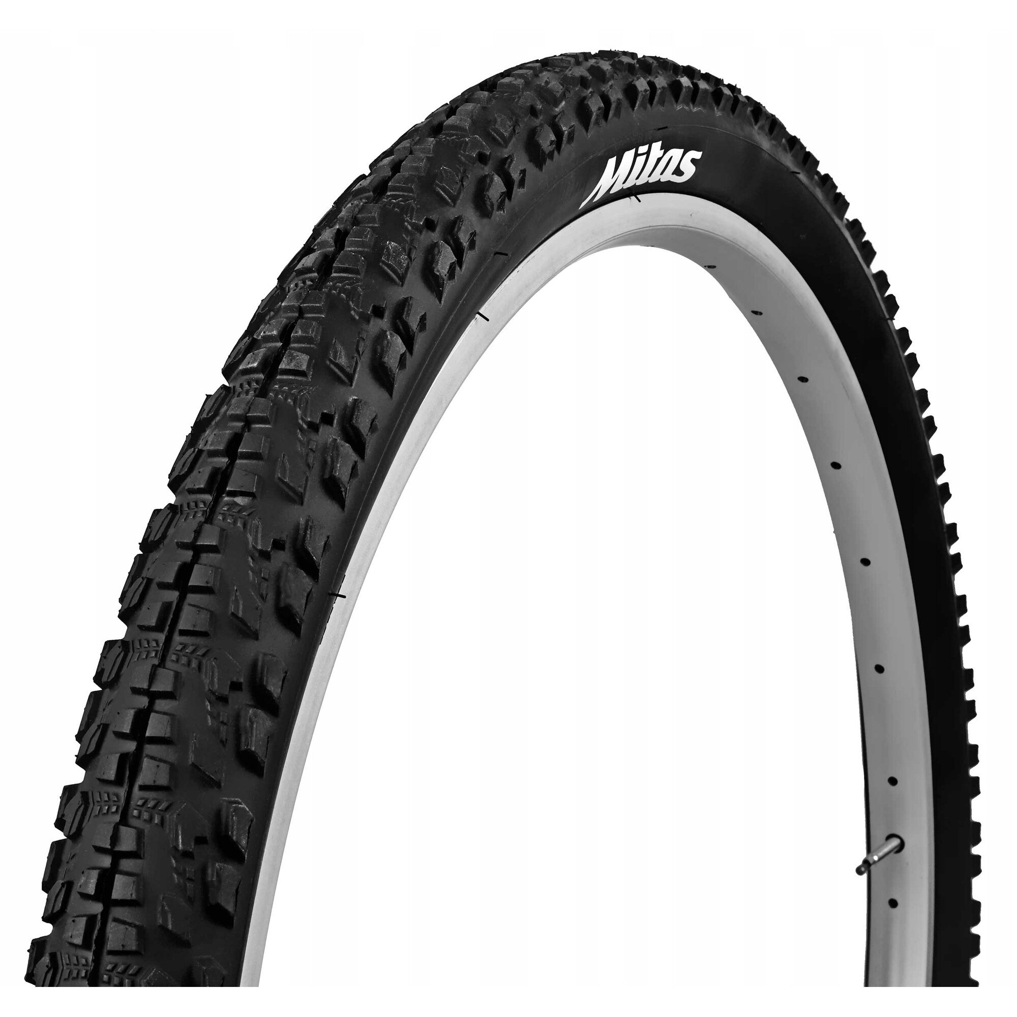 Mitas Ocelot V85 Classic Fahrradreifen – 27,5x2,35, Schwarz, Für Touren & Freizeit