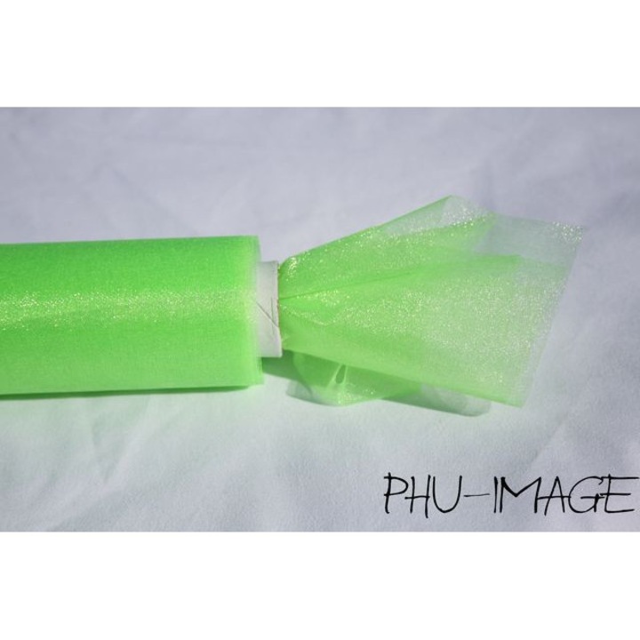 PartyPro Dekoráció, 48 cm, 9,30 m, világoszöld