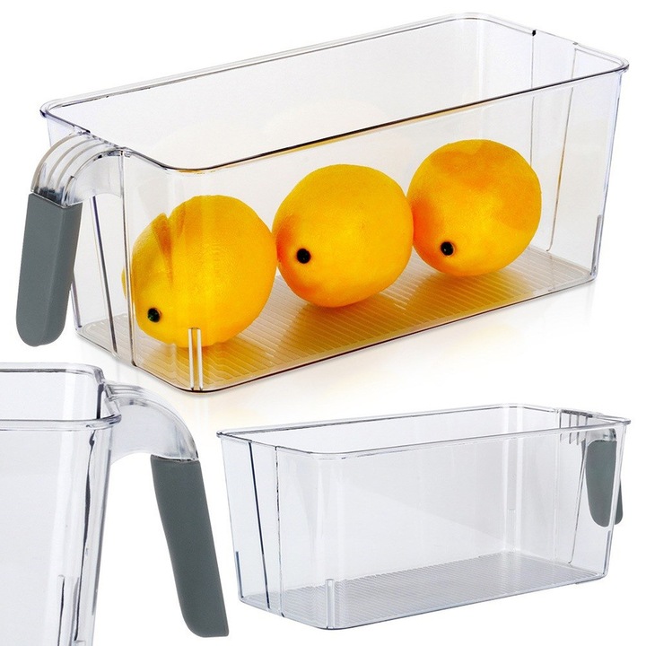 Organizator pentru Frigider Artemis, 30x13x11,5cm, transparent