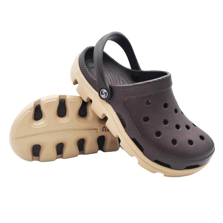 Saboti casual unisex, Satihu, EVA, maro, 48 EU