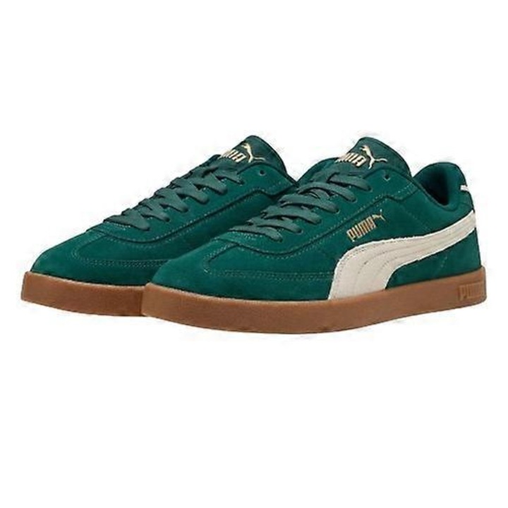Tenisi unisex, Puma, Club II Era Suede, 5 UK, verde/alb