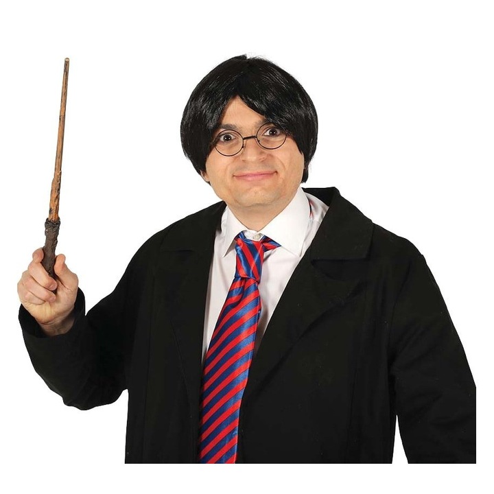 Bagheta de magician JUMI, 45 cm, culoare bruna-aurie