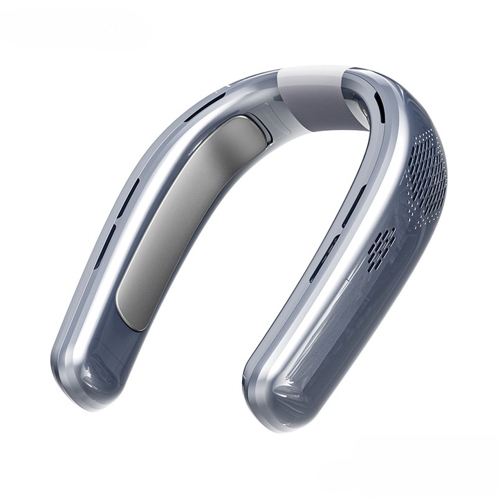 Ventilátor, 3 sebességfokozat 2 hűtési móddal, 360°-os légáramlás, 4000 mAh-s akkumulátor, csendes működés 32 dB, 270°-ban állítható feszültség, hordozható kialakítás nyakpánttal