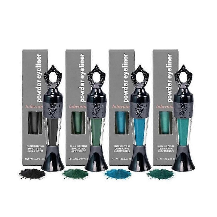 Set Pudra eyeliner, 100% natural, 4 culori