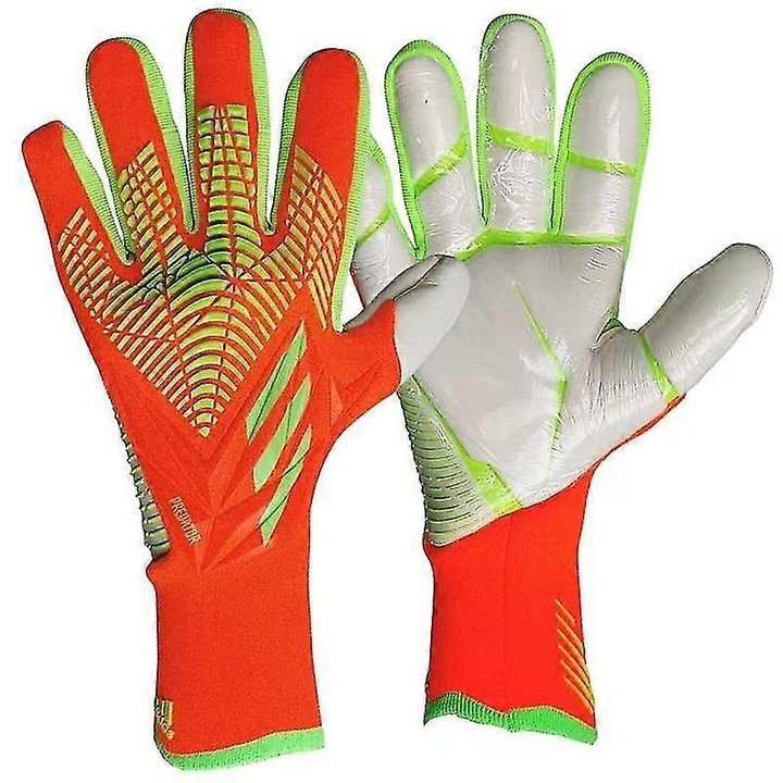 Manusi de portar, latex, cu suport pentru degete si protectie pentru incheieturi, multicolor, 8