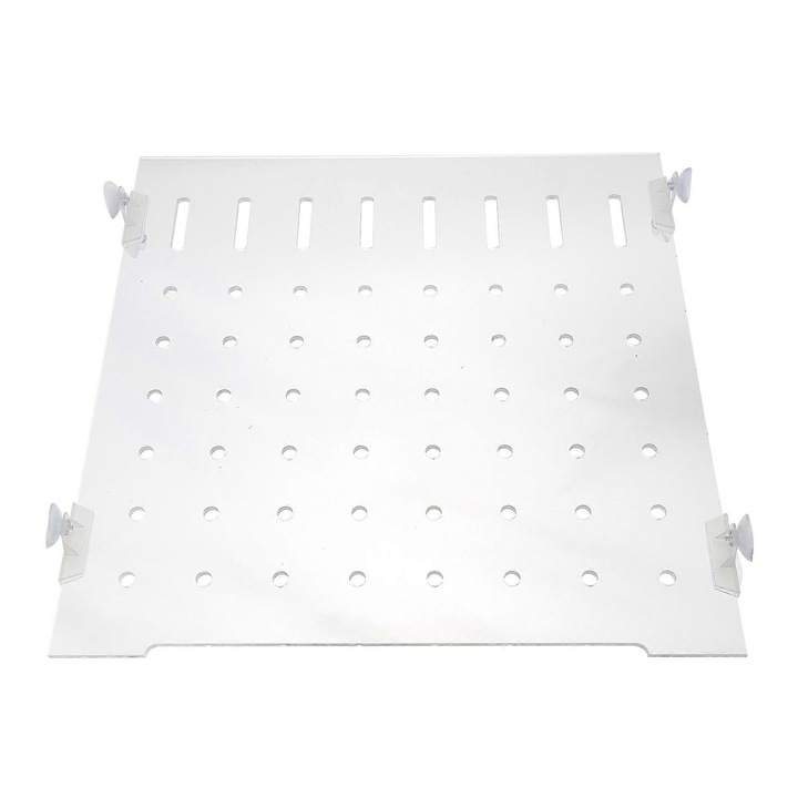 Placa de izolare acvariu, transparenta, 40.00x40.00x0.30cm