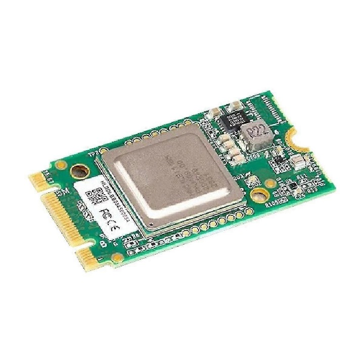 Modul Hailo8L 13 TOPS, eficienta energetica, temperatura extinsa -40 la 85, verde