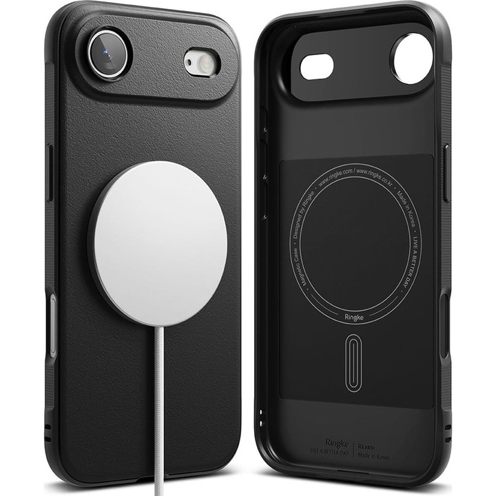 Husa, Ringke Onyx Magnetic Case pentru iPhone 17 Air, Negru