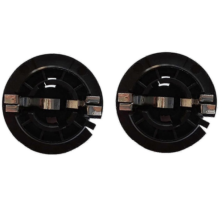 Set 2 suporturi becuri pentru Mini R55 R56 R57 R58 R59 R61, negru, plastic si metal