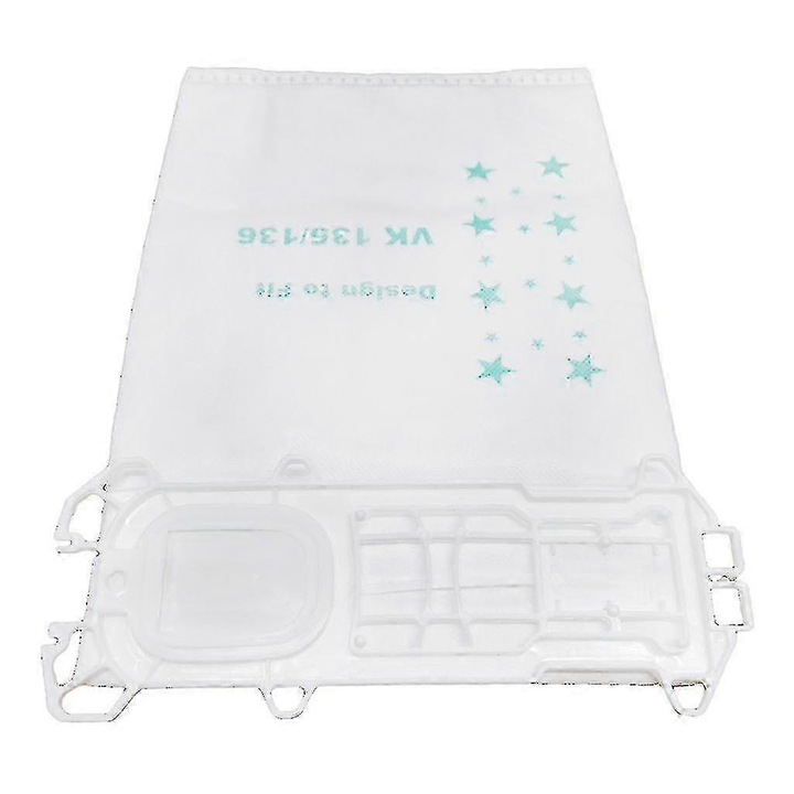 Set 6 pungi de praf pentru aspirator Vorwerk VK135/VK136, 300x205mm