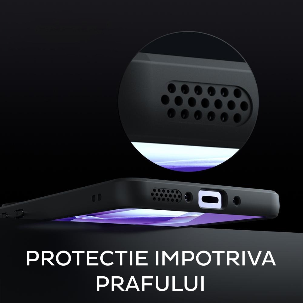 Husa pentru OnePlus 13R Daden® PureFrost MagSafe, Incarcare wireless, Protectie sporita, Anti-amprenta, Negru fumuriu