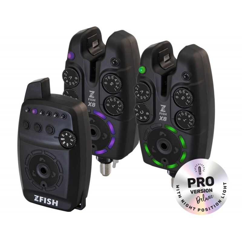 Set avertizori pescuit Zx8 PRO 2+1, ZFISH - eMAG.ro