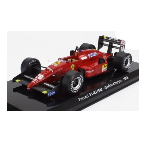 Ferrari F1 87/88C N.28 Gerhard Berger 限定 Macheta Formula 1 Ferrari F1-87/88C - Gerhard Berger 1988 #28 cu