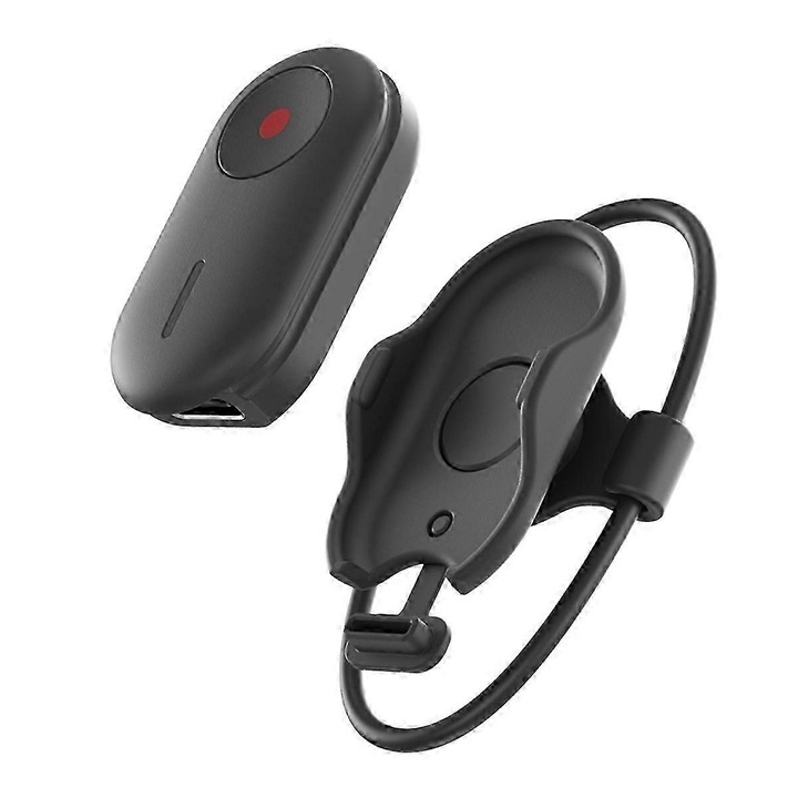 Мини контролер за Insta360 X4, 10м, 360° въртене, със стойка, черен