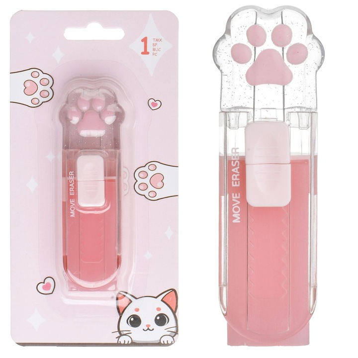 Radiera forma laba pisica