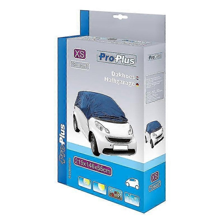 Husa auto, protectie impotriva umezelii, zapezii si murdariei, 215x146x55cm, albastru