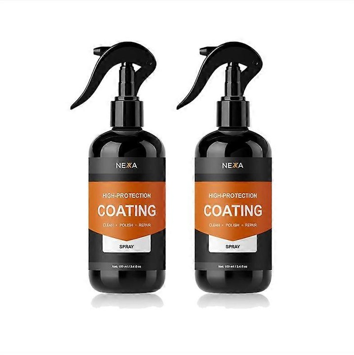 Nexa 2 db autóvédő spray szett, 100ml, magas védelem, fényes hatás, könnyű alkalmazás