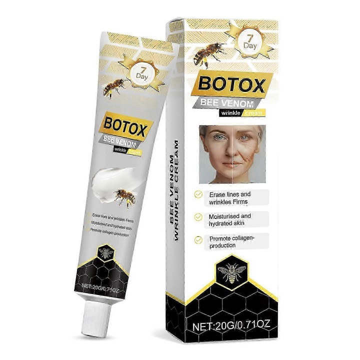 Arckrém méhméreggel, 20g, 1/2/3 darabos szett, hidratáló és ránctalanító