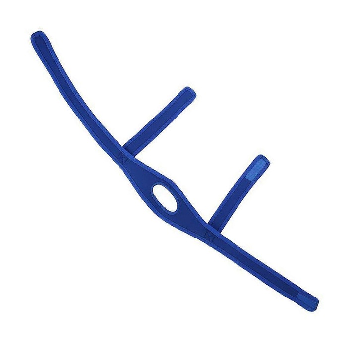 Curea anti-sforait, 1 set, neopren, albastra