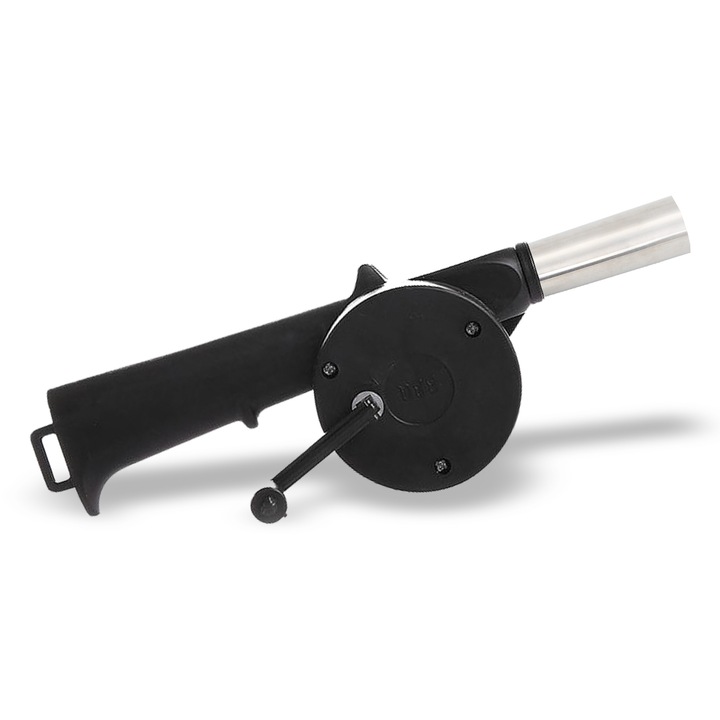 Suflanta manuala pentru gratar Maestro, din otel inoxidabil, compacta