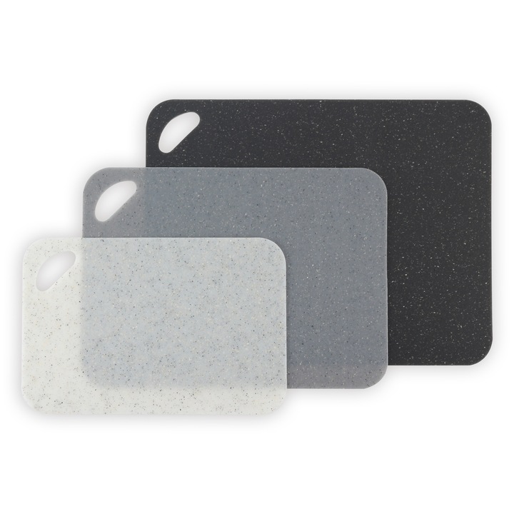 Set 3 tocatoare de bucatarie, Maestro, dimensiuni diferite, antiderapante, plastic