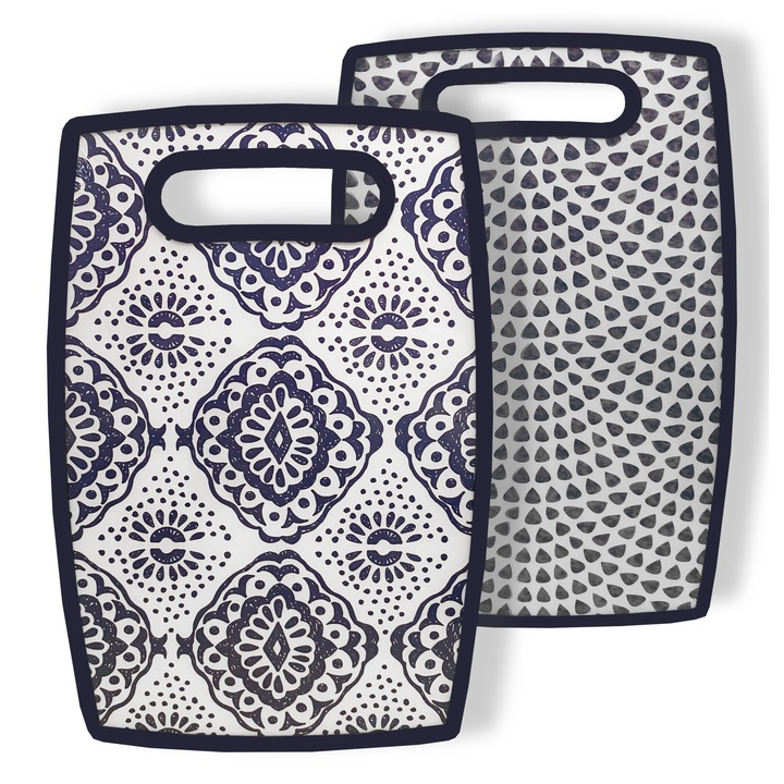 Tocator de bucatarie, Maestro, 37x23cm, antiderapant, din plastic