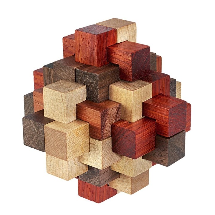 Puzzle VIP G3, Woodchuck, 24 elem, 90x90x90mm