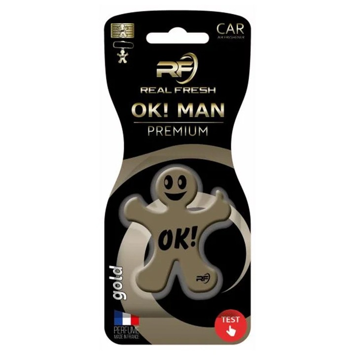 Autóillatosító RF OK-MAN PREMIUM POLIMER, arany, 150ml