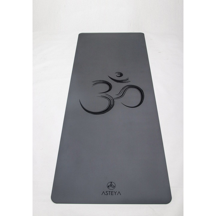 Saltea de Yoga, Asteya, poliuretan, 1850x680x4mm, gri