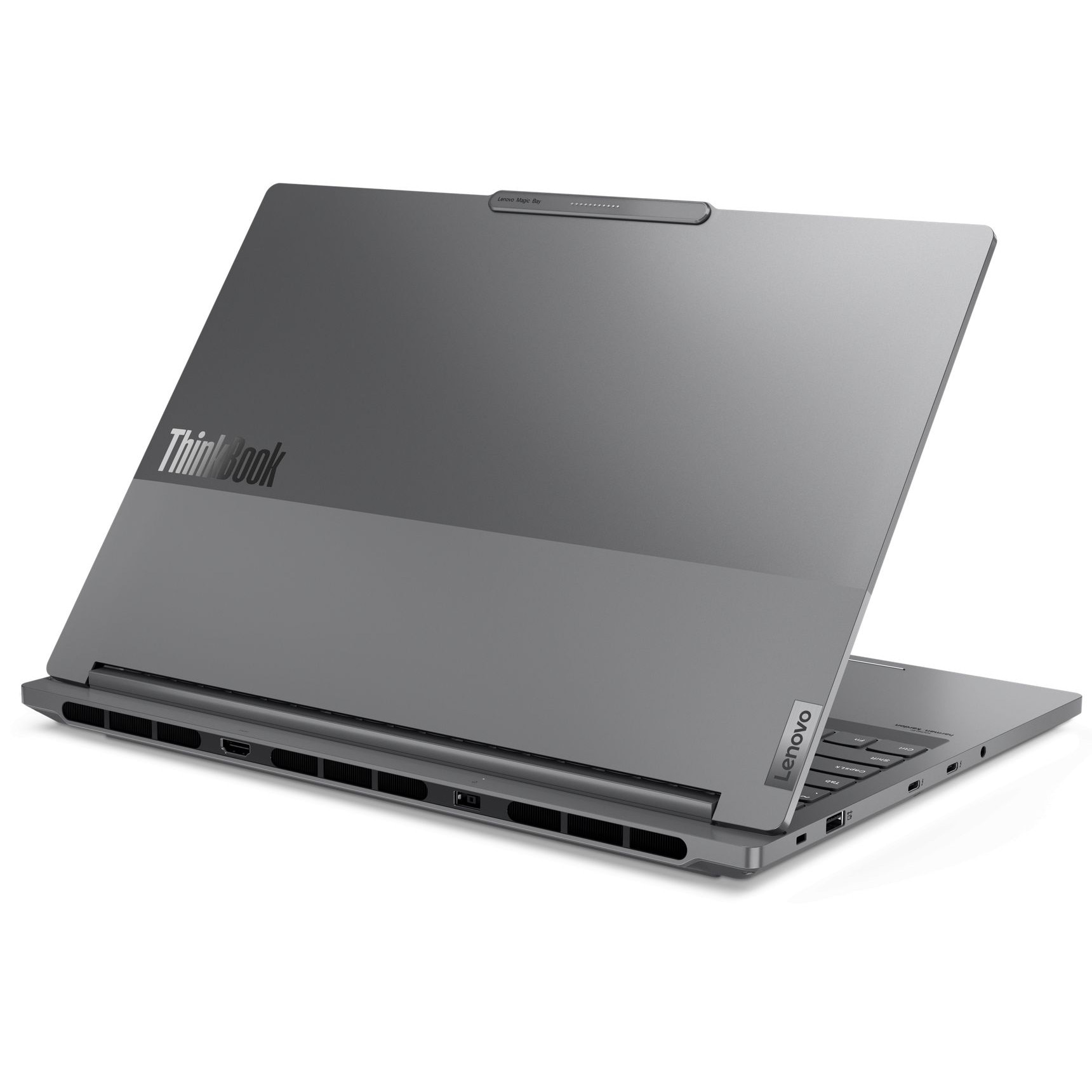 Laptop Lenovo ThinkBook 16p G6 ADR, 16" WQXGA 2650x1600 IPS 165Hz, AMD Ryzen 9 8940HX 16-core, 32 GB DDR5, 512 GB SSD m2 PCIe, 1TB SSD m2 PCIe, NVIDIA GeForce RTX 5060 8GB GDDR7, Windows 11 Pro, Aluminium Case 2.15 kg Luna Grey