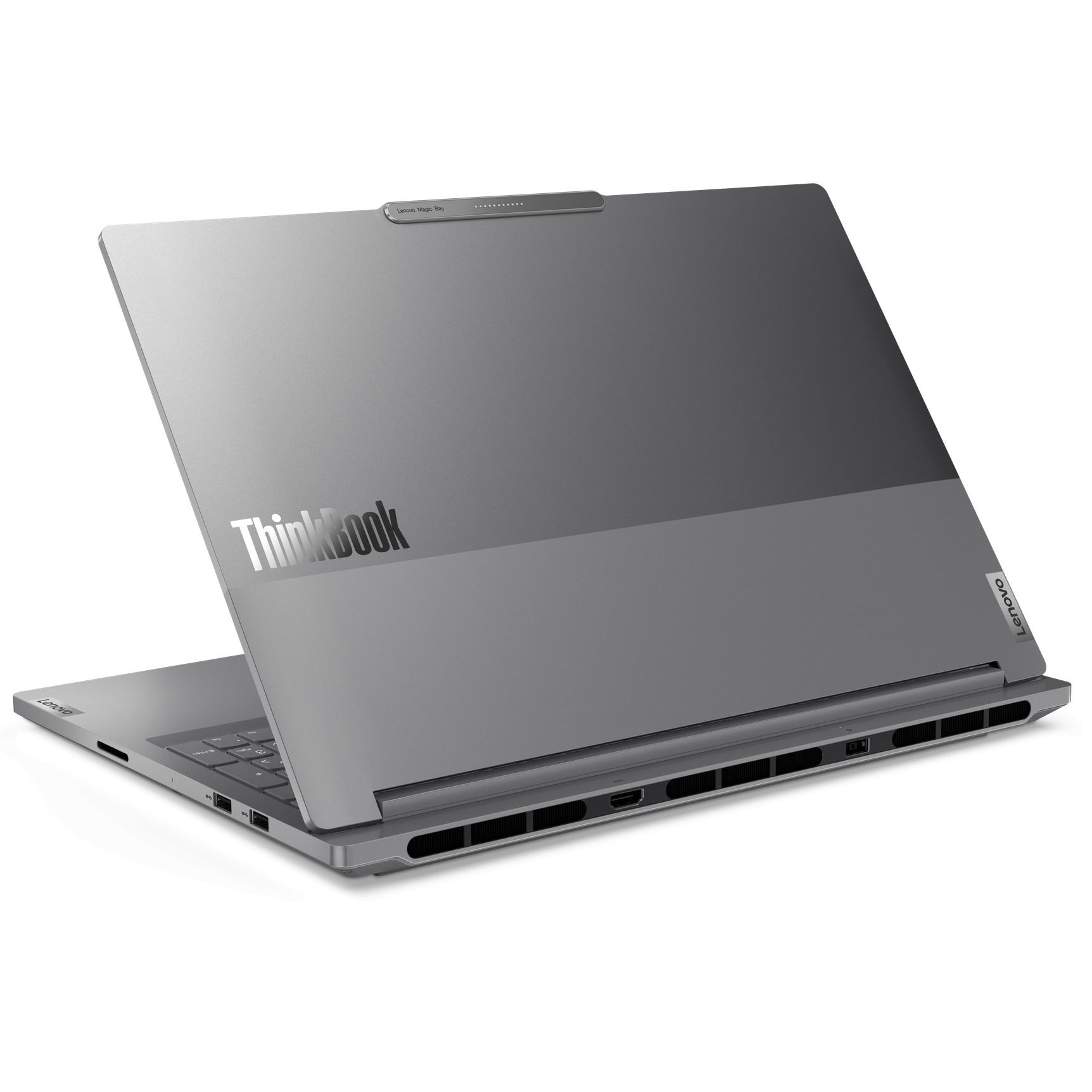 Laptop Lenovo ThinkBook 16p G6 ADR, 16" WQXGA 2650x1600 IPS 165Hz, AMD Ryzen 9 8940HX 16-core, 32 GB DDR5, 512 GB SSD m2 PCIe, 1TB SSD m2 PCIe, NVIDIA GeForce RTX 5060 8GB GDDR7, Windows 11 Pro, Aluminium Case 2.15 kg Luna Grey