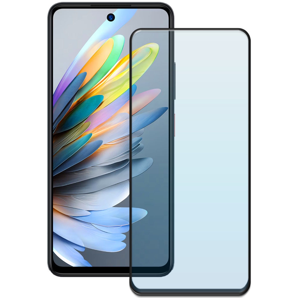 Folie din sticla securizata pentru ZTE Blade A75, HAMSTERBOX Glass Shield, Protectie completa ecran, Full face, Aplicare rapida, Case Friendly, Transparenta