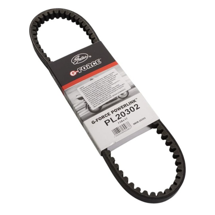 GATES 758x17 meghajtószíj Aprilia, Scarabeo, Malaguti, PGO robogókhoz