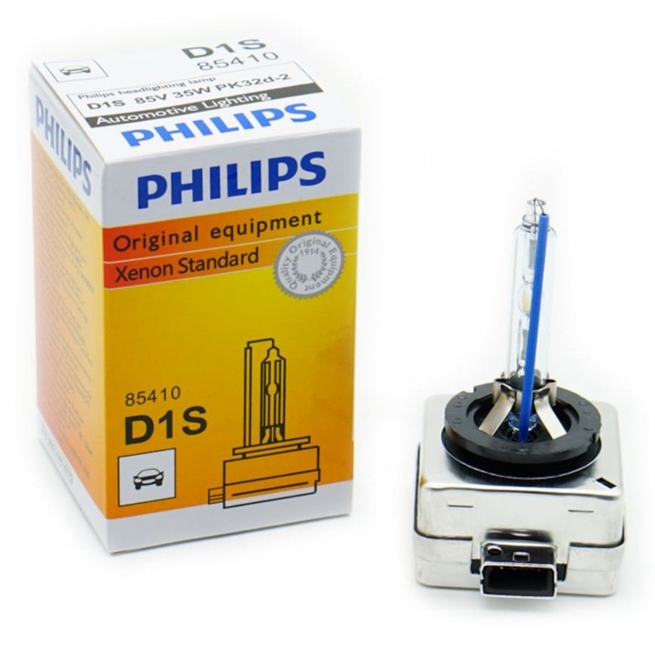 Bec Xenon 6000K D1S PHILIPS Premium - eMAG.ro