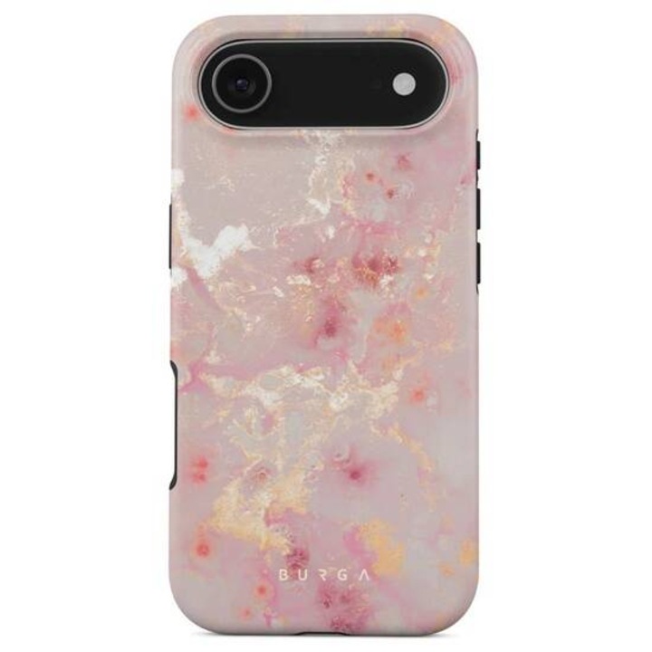 Husa Burga Dual Layer Magsafe Golden Coral compatibila cu iPhone Air