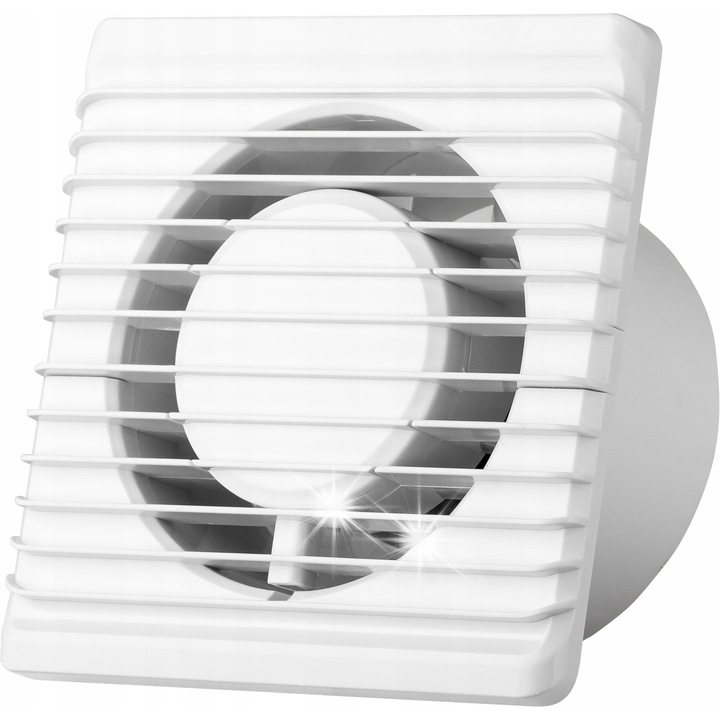 Вентилатор за баня airRoxy, модел FI 125, 8W, 113 m3/h, бял, 125мм