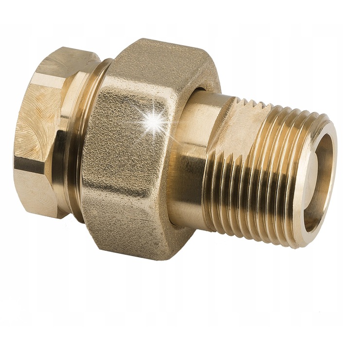 Фитинги Diamond, с връзка 3/4", с възвратни клапани, 56 мм, за водопроводни и централни отоплителни инсталации