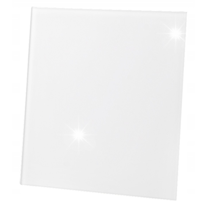 Декоративна вентилационна решетка airRoxy, бяла, 172x172мм, диаметър 125мм