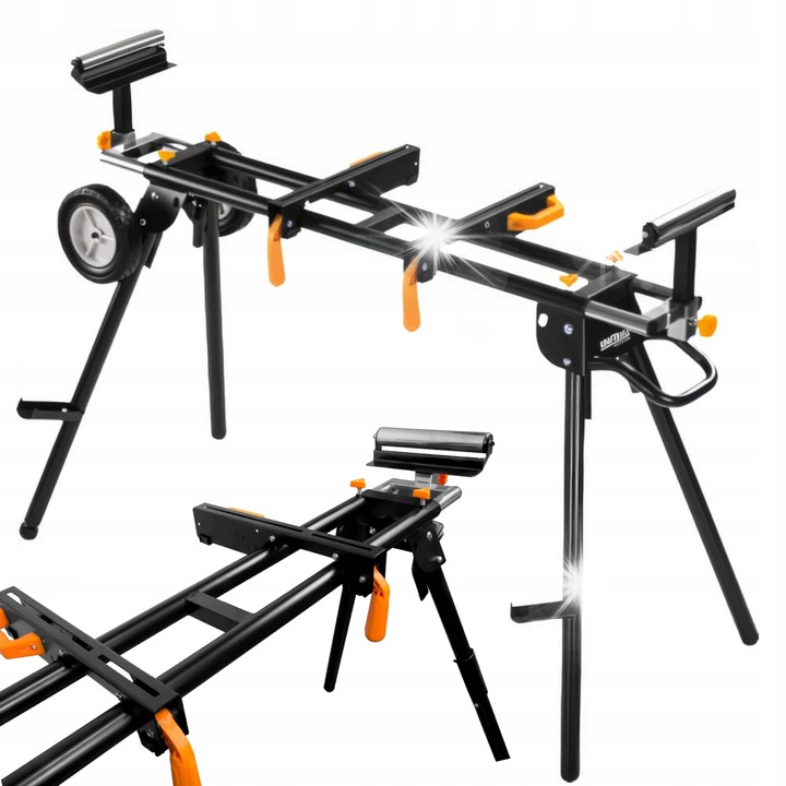 Стойка за обков Kraft&Dele KD11873, метална, 216см, със странични опори